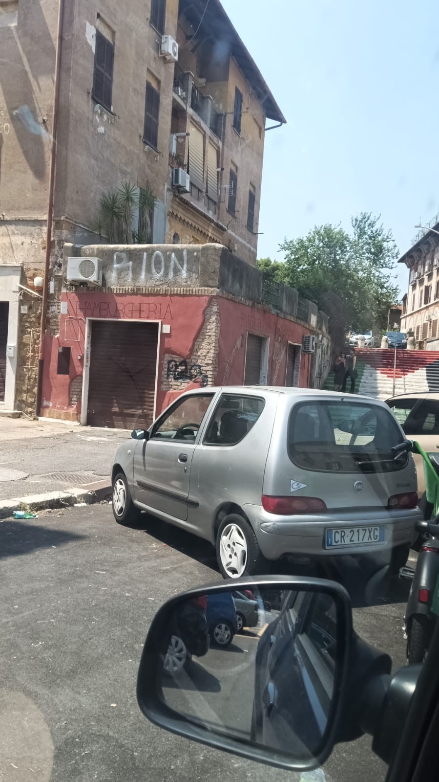 Il locale di Argo Bistrot oggi, prima della trasformazione, Piazza Giovanni da Triora